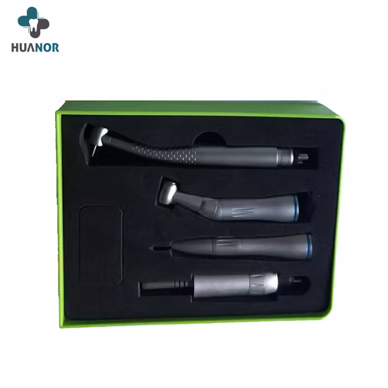 Azdent Dental Material High & Low Speed Surgical Handpiece Kit with LED