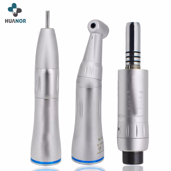 Azdent Dental Material High & Low Speed Surgical Handpiece Kit with LED