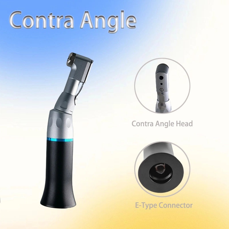 Colorful Low-Speed Handpiece Kit and LED Triple Water Spray High-Speed Air Turbine Dental Handpiece