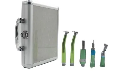 Kit colorido de peça de mão de baixa velocidade de canal interno dentário